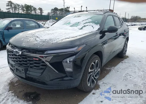 2024 Chevrolet Trax Fwd 2Rs z USA, uszkodzony, nr VIN KL77LJE29RC203113